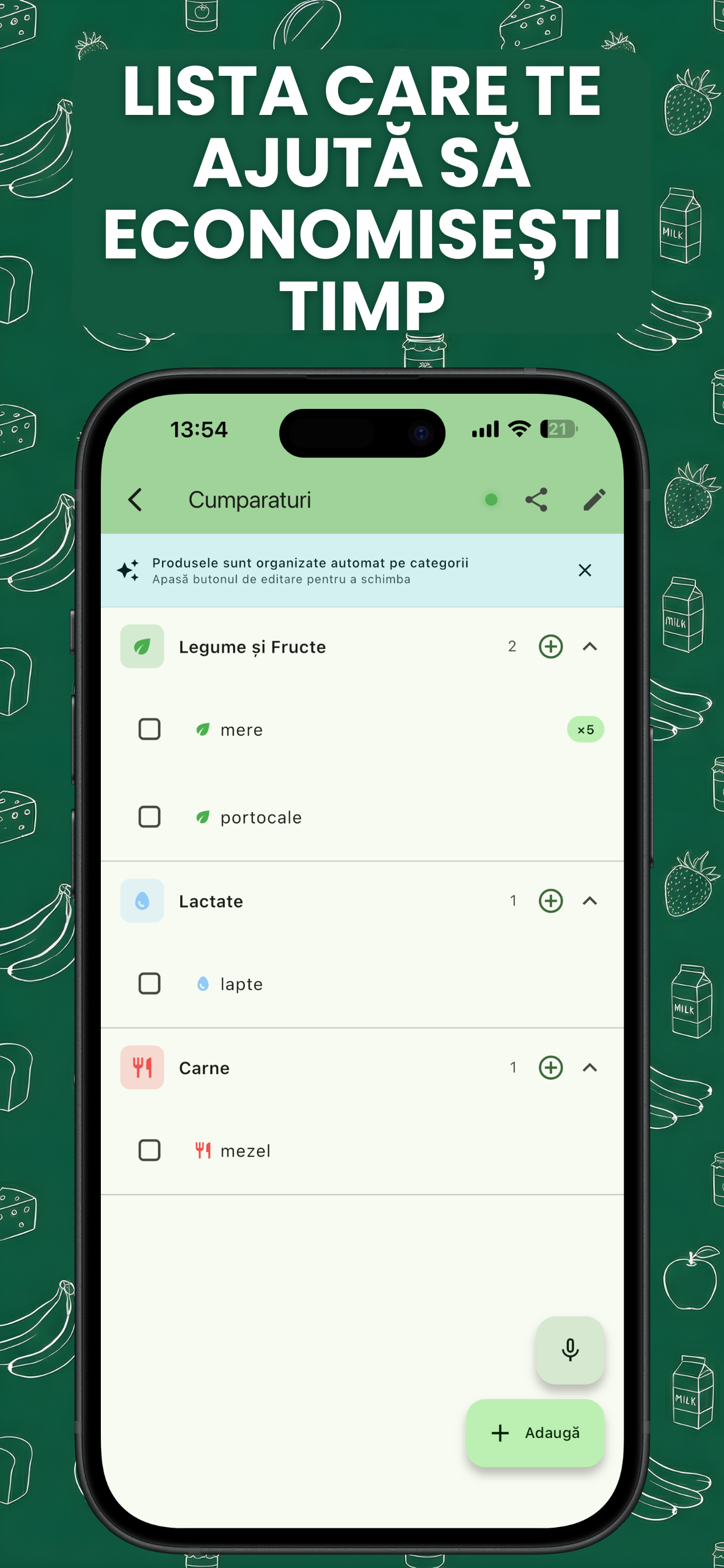 Lista Cumpărături App Screenshot